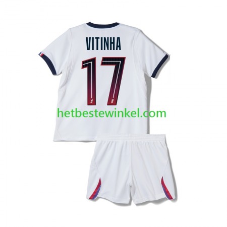 Paris Saint Germain Vitinha 17 Voetbalshirts Kind Uit 2026-27